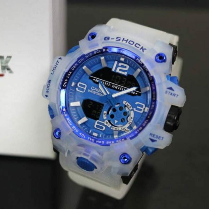 Jam Tangan Transparan GG1000 Warna Kesukaan Terlaris Casio Gshock