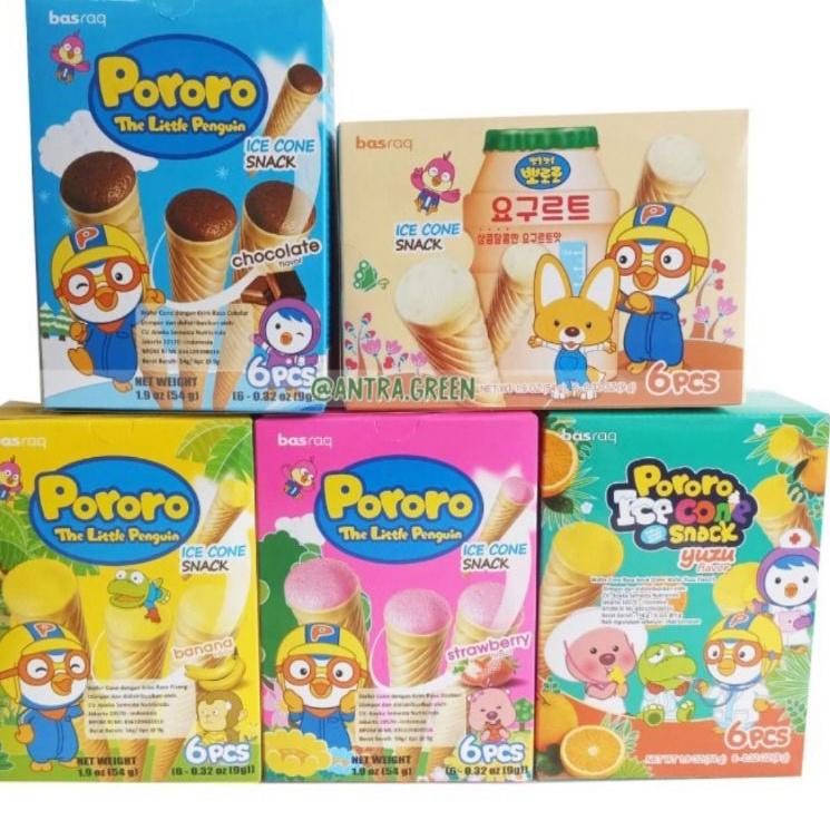

10.10 BIG SALE FASION Pororo bing bing ice cone 54 gr grosir