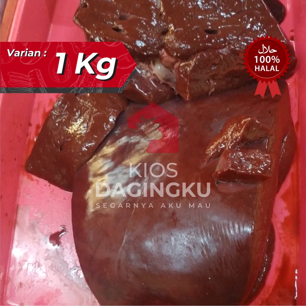 

Hati Sapi / LIVER @1Kg