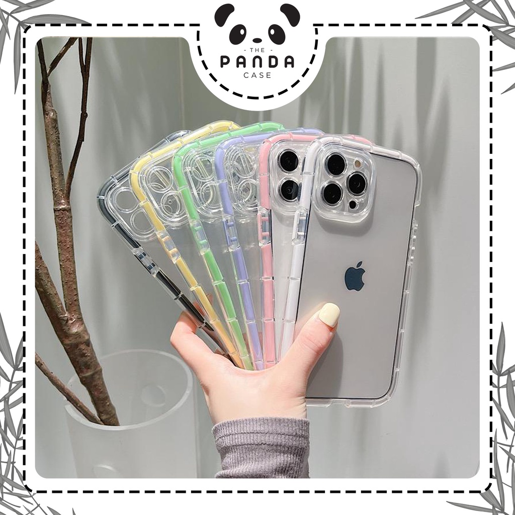 [TPC] Soft Case Luminous IPHONE Glow In The Dark Bumper Shockproof Clear Transparant GLOW IN THE DARK IPHONE FULL COVER IPHONE 7 8 PLUS X XS MAX XR 11 12 13 PRO MAX HP - IP057