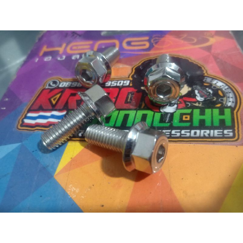 baut probolt stenlis 2 kunci 8x20 cm baut probolt stenlis 2 kunci drat 12 panjang 2cm