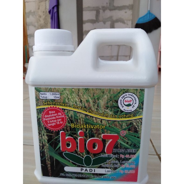 BIO7 PUPUK CAIR ORGANIK BIOAKTIFATOR