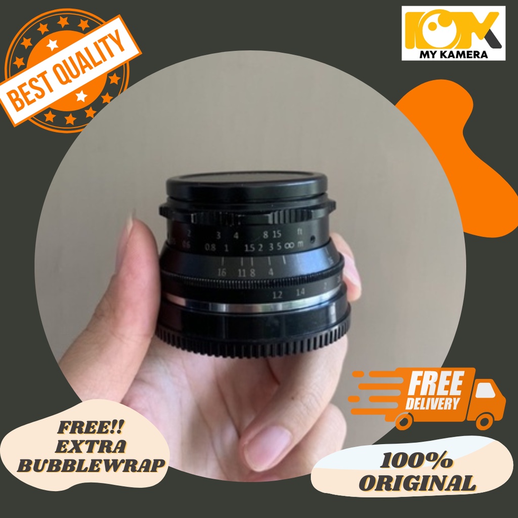 LENSA 7ARTISANS 35MM F1.4 FOR SONY & FUJIFILM