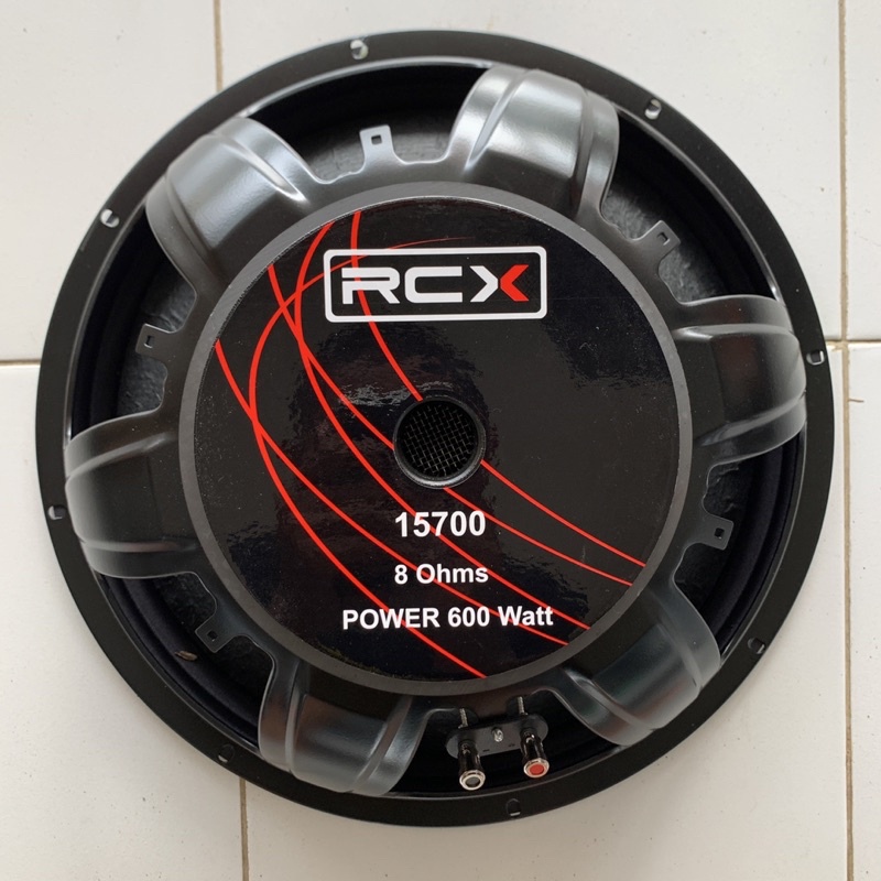 Speaker RCX 15700 15 Inch 15700 Power 600 watt ORIGINAL