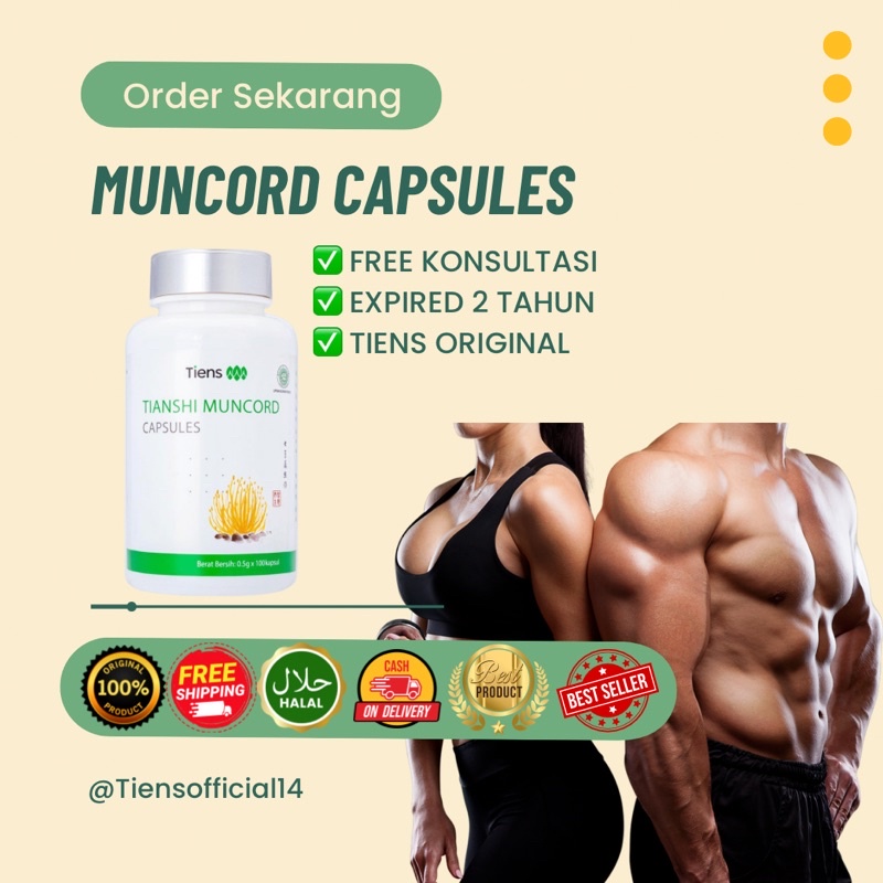 Muncord Capsules | Obat Stamina Pria Wanita |