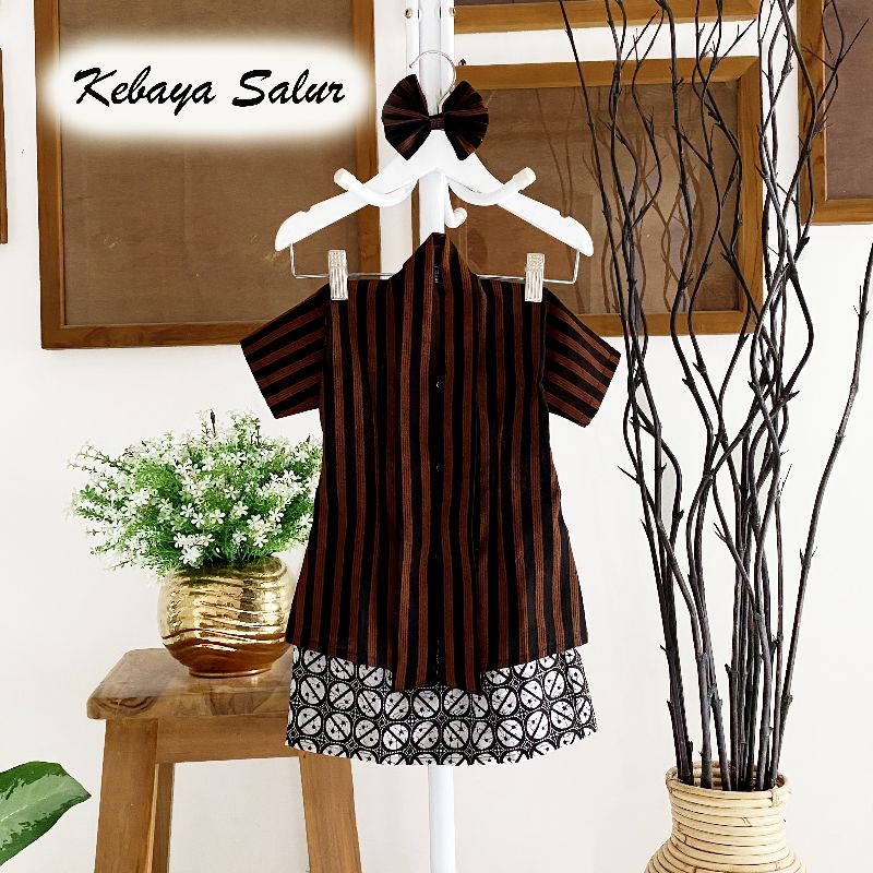 KEBAYA LURIK /KEBAYA ADAT JAWA/KEBAYA SALUR /KEBAYA NEWBORN /KEBAYA KARTINI / KEBAYA ANAK DAN DEWASA