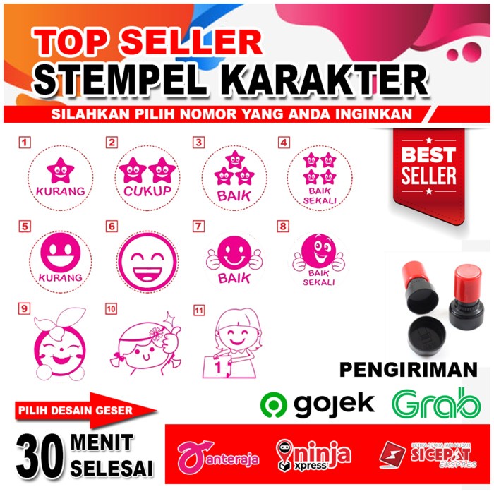 

Bagus Stempel Karakter Nilai/Nilai/Karakter/Tk/Paud/Murah Berkualitas Trendi