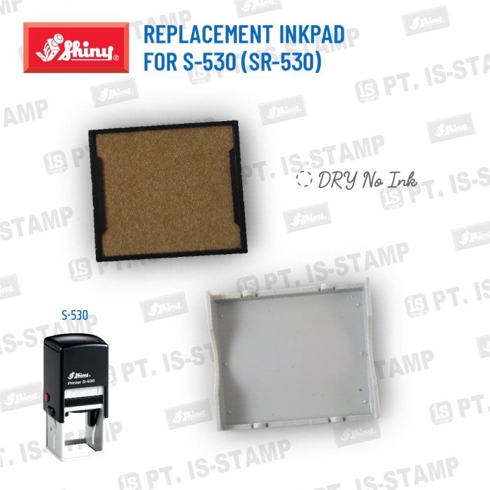 

Diskon Shiny Replacement Inkpad For S-530 (Sr-530) Terlaris