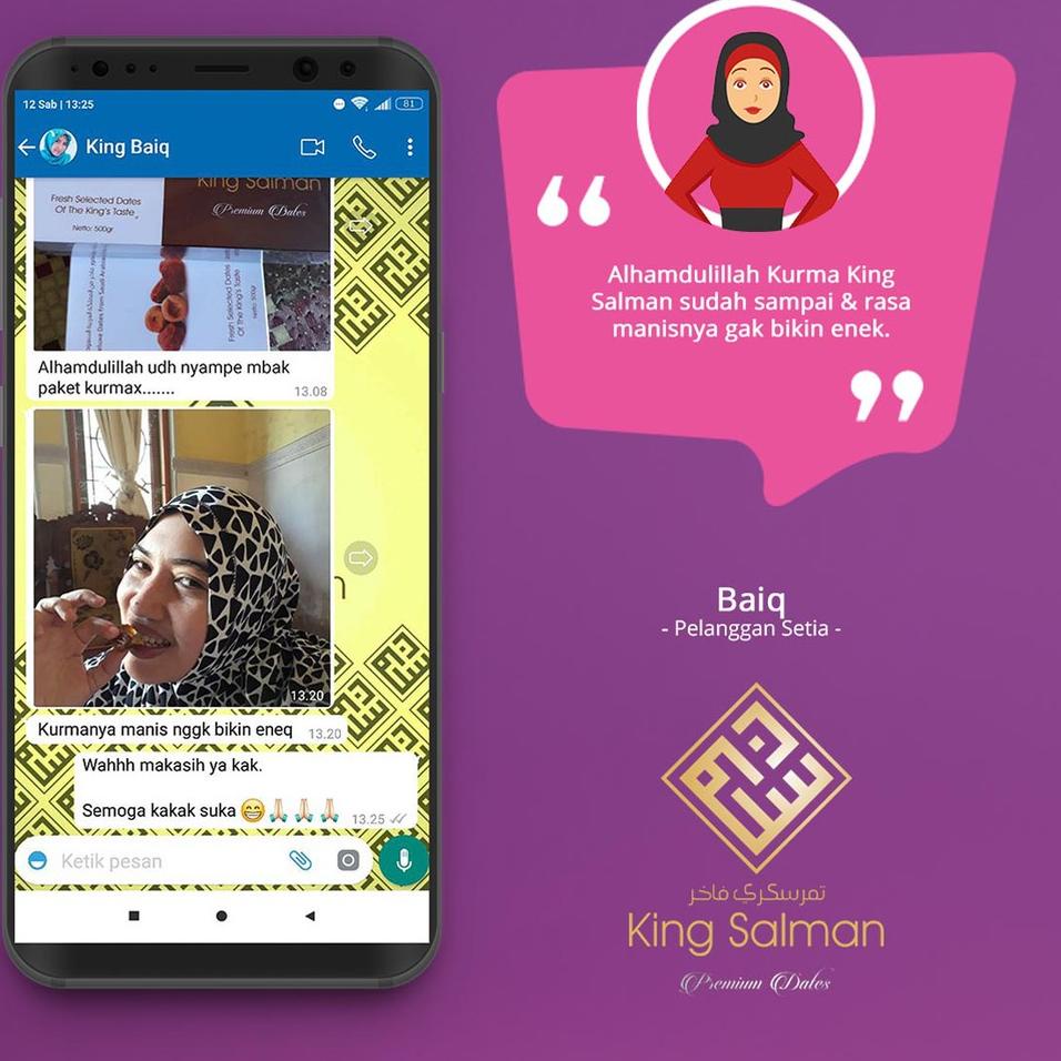 

Dapatkan disini--Kurma King Salman - Premium/VIP (1Box) Fresh 2022