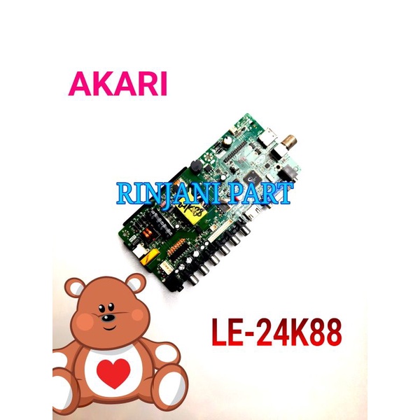 MAINBOARD TV LED AKARI LE-24K88 MB LE-24K88