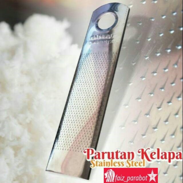 Parutan Kelapa Jahe jawa Stainless Steel