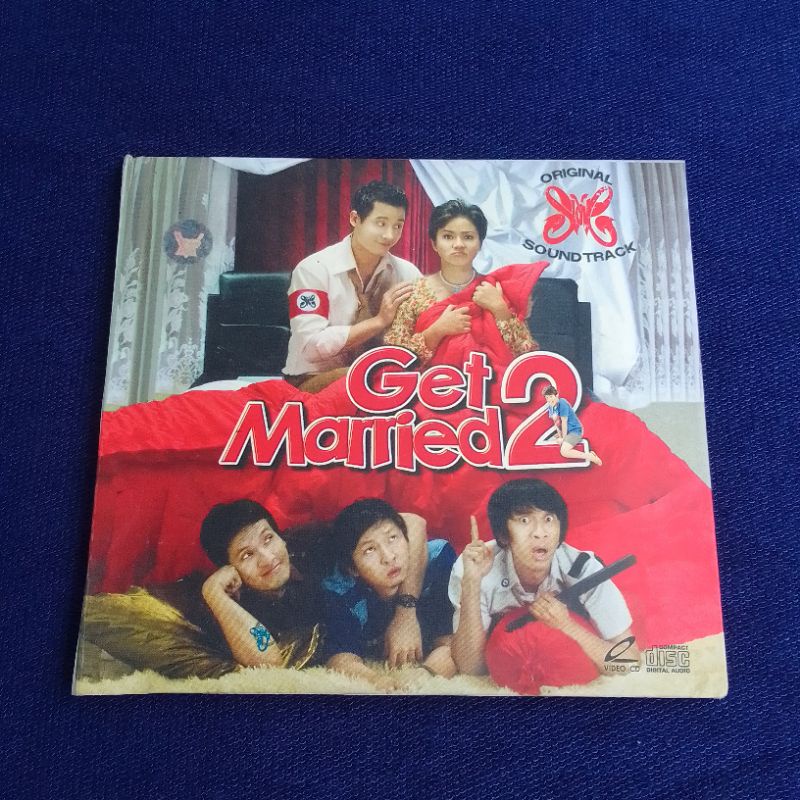 Kaset CD Audio Artist Slank Album OST Get Married 2 bonus VCD