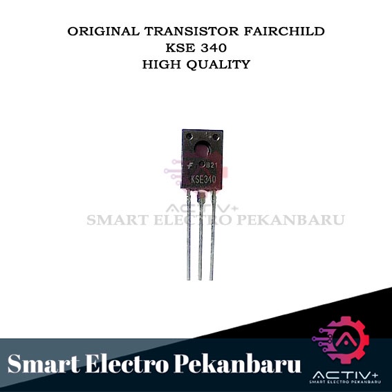 ORIGINAL FAIRCHILD KSE340 TRANSISTOR FC KSE 340 PENGGANTI MJE340 MJE 340 JE340