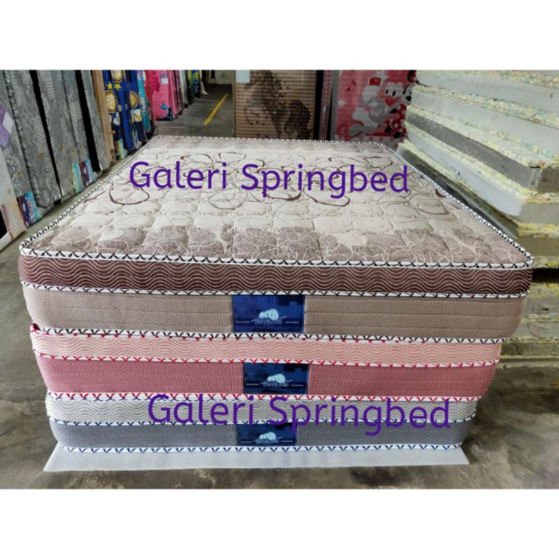 GS KASUR Springbed Olympic Plush Top Bearland 90 120 140 160 180 | 160 x 200