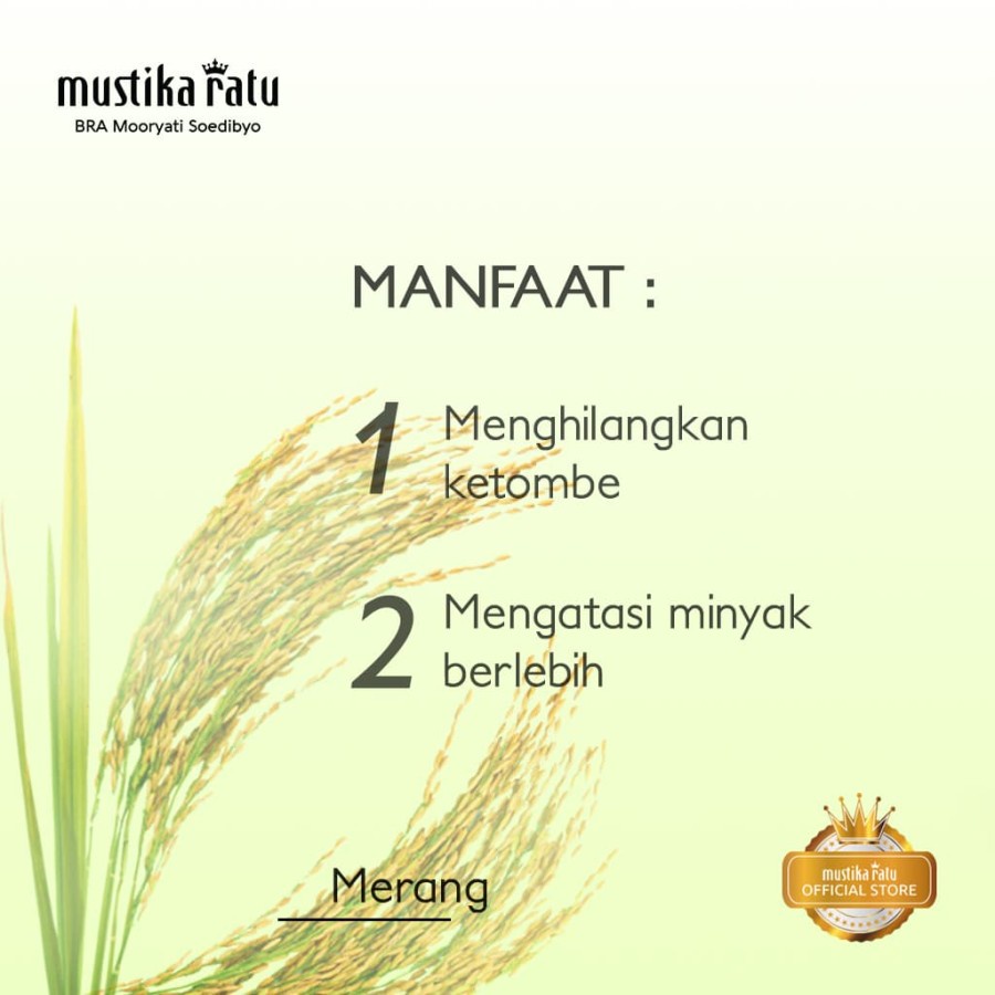 MUSTIKA RATU SHAMPOO DAUN MERANG 175ML