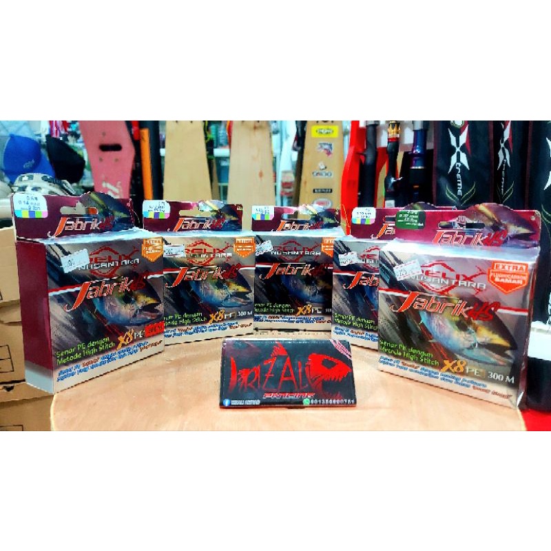 Pe Relix Nusantara Jabrik HS & Mossgreen black HS 300 Meter