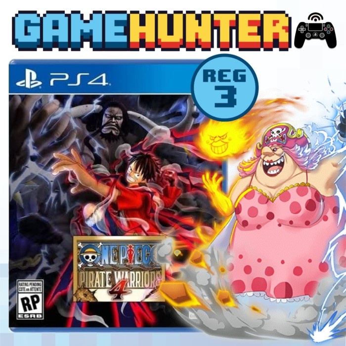 Ps4 One Piece Pirate Warriors 4 Reg 3 Cd / Dvd / Kaset / Game / Games