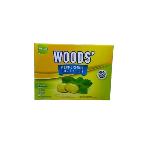 

WOOD'S PEPPERMINT LOZENGES LEMON FLAVOUR 225 G