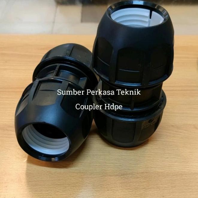 Coupler Pipa Hdpe / Socket Hdpe 2" Inch / 63Mm
