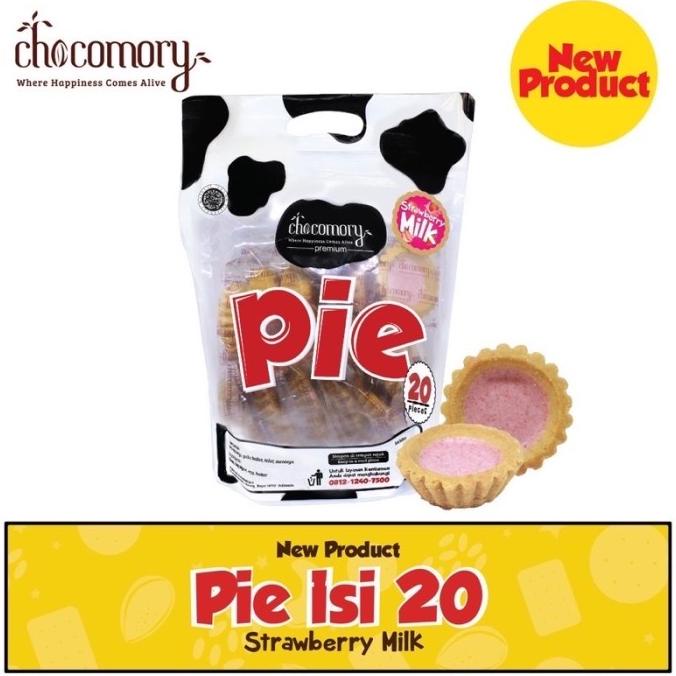 

Pie Chocomory Strawberry Isi 20Pcs Terlaris
