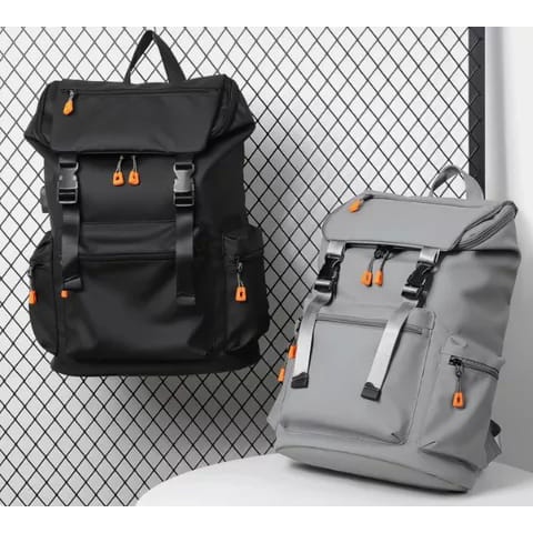 GTB Ransel Pria Klub New Arrival - Tas Ransel Kulit IAC Backpack Up to 15 inch - Tas Pria Tas Wanita Daypack