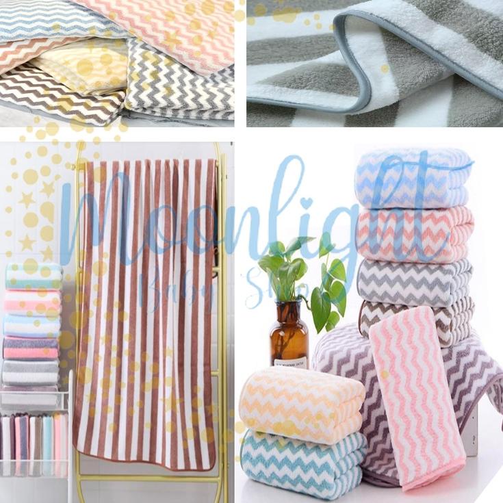 Max Sale--CarterLove Handuk Microfiber 70x140 cm BESAR | Handuk Lembut Jumbo Big Size 140x70 Bayi An