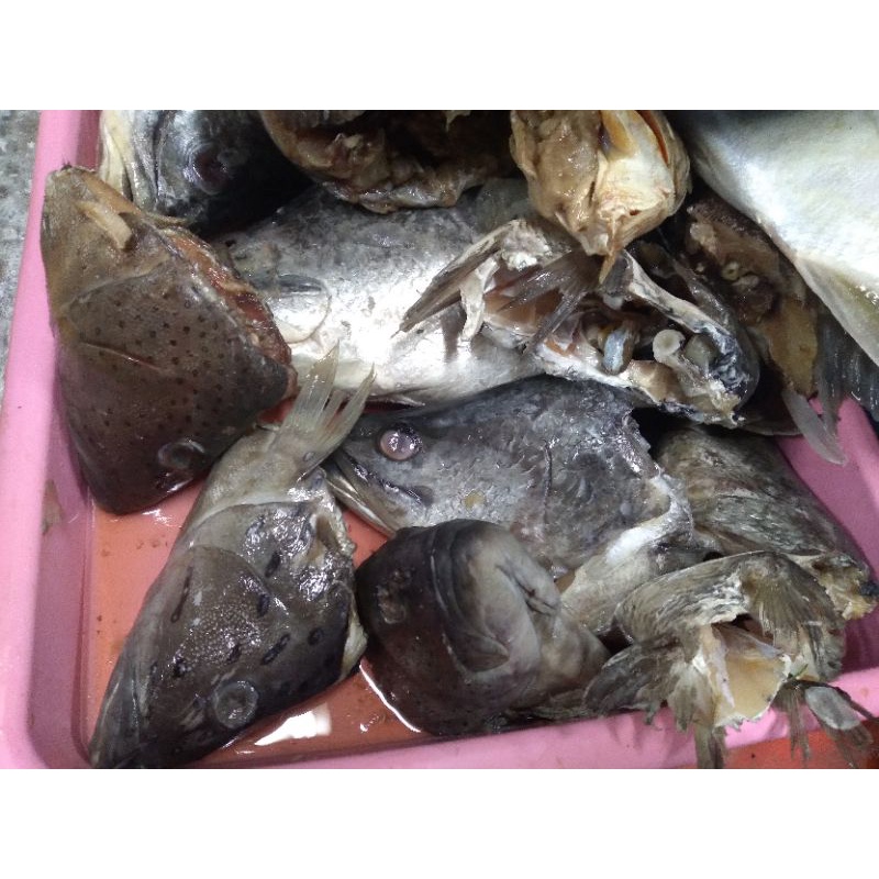 

kepala ikan kakap & krapu 1kg