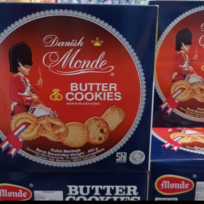

monde biskuit butter cookies 454 gr