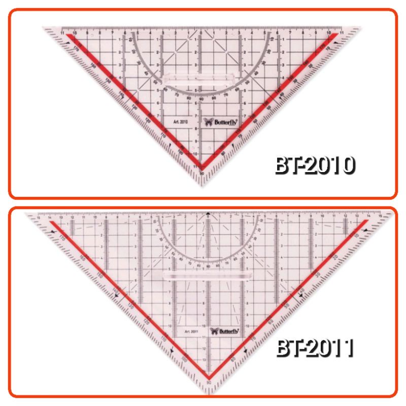 

Penggaris Segitiga SCALA BT-2010 , BT-2011