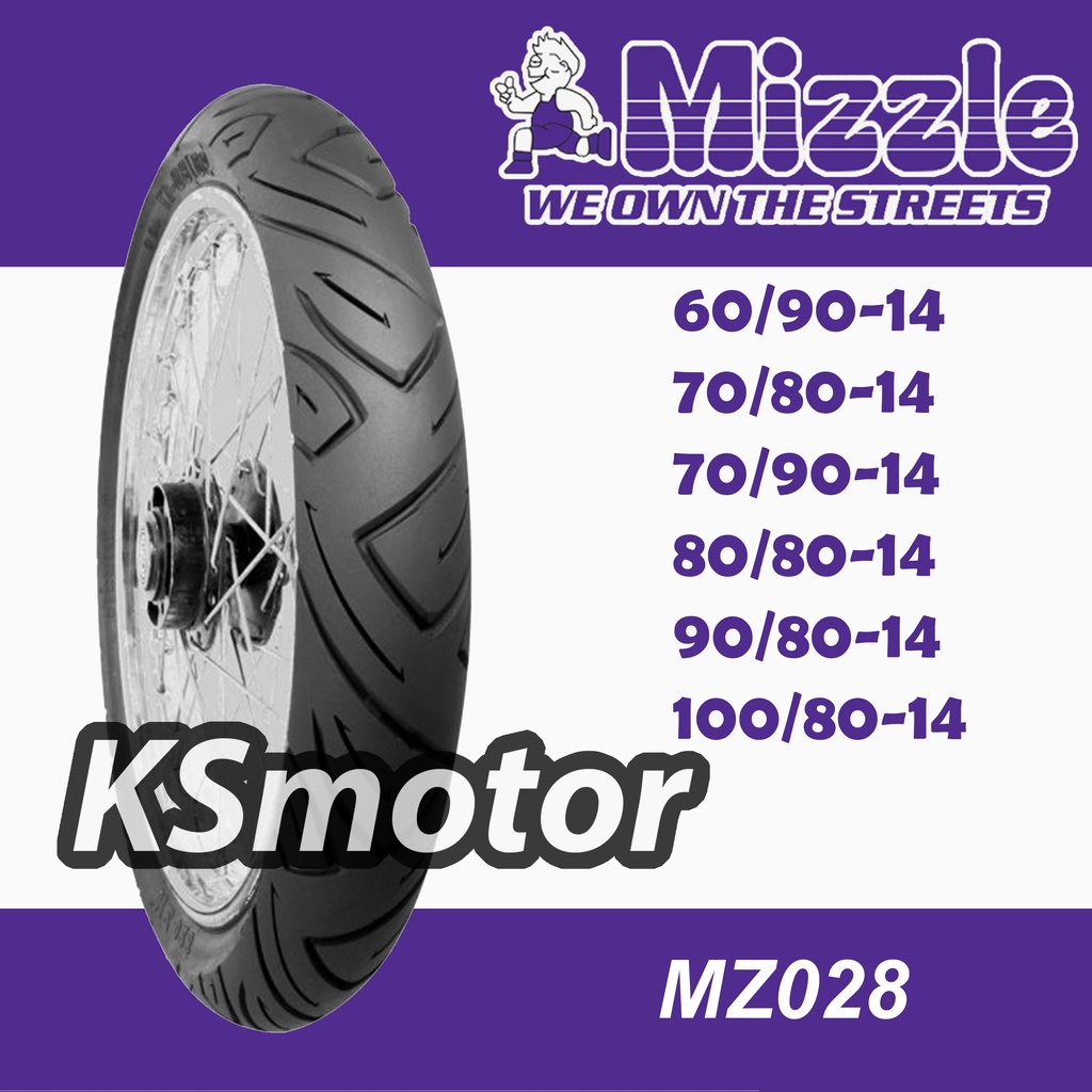 Ban Motor Matic (Bukan Tubeless)  MIZZLE MZ028 Ring 14
