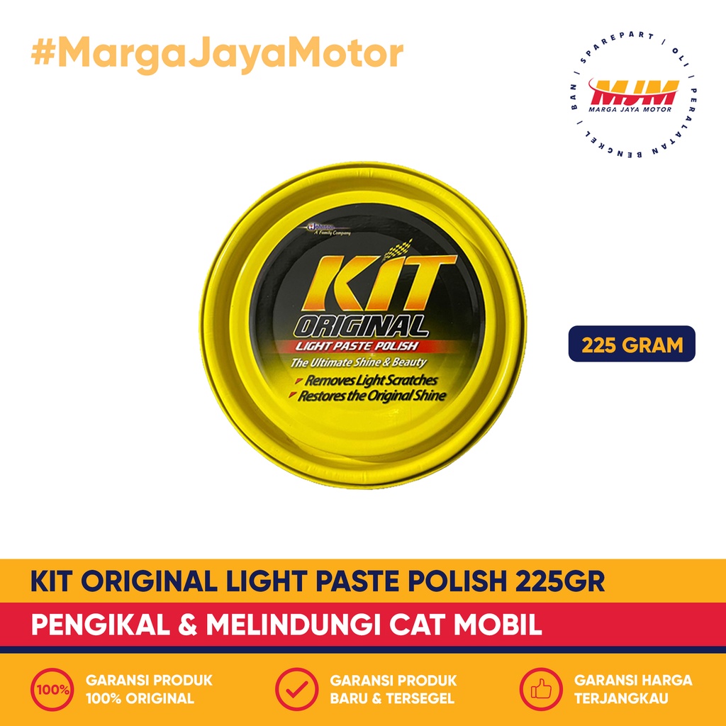 Kit Paste Original Car Wax 225gr Pengkilap Kendaraan Kit