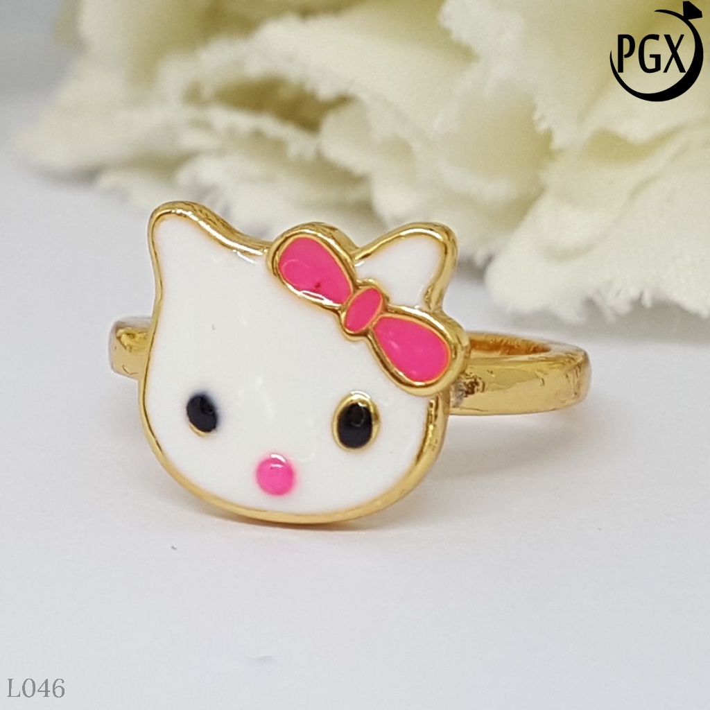 PGX Cincin Anak Xuping Aksesoris Perhiasan Lapis Emas Premium - L046