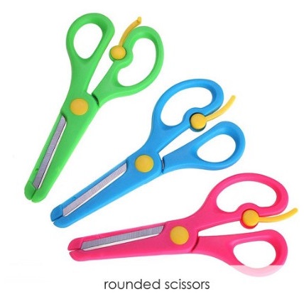 

Hot Sale Rounded Scissors/ Gunting Anak Hemat
