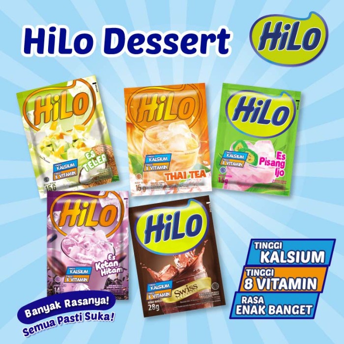 

READY-TO-DRINK-SIAP-MINUM- HILO SWISS CHOCOLATE (10 SCH) - MINUMAN COKLAT TINGGI KALSIUM