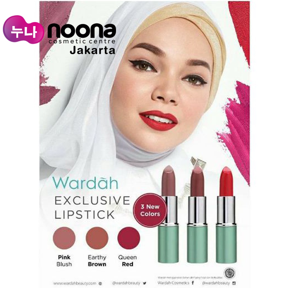 WARDAH EXCLUSIVE LIPSTICK 3.8GR