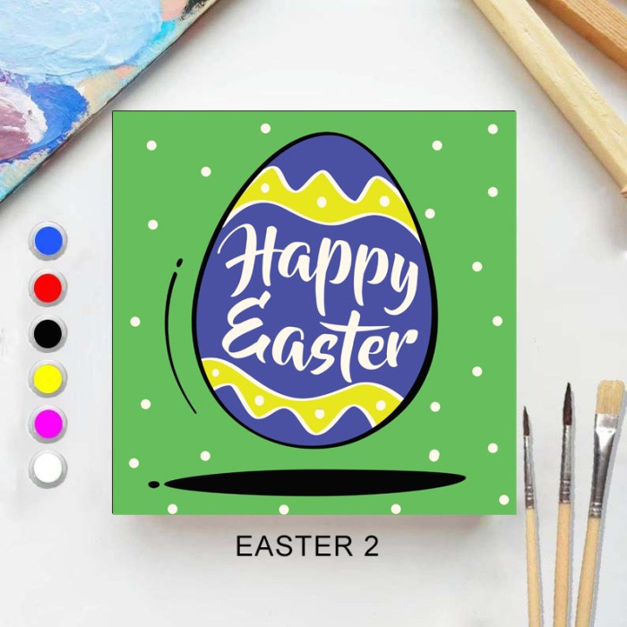 

Promo Paint By Number Easter/Paskah Series Hampers Diy Perlengkapan Melukis Diskon