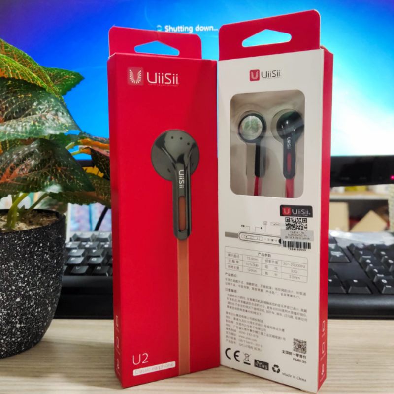 EARPHONE HEADSET UIISII U2 BASS CLASIC