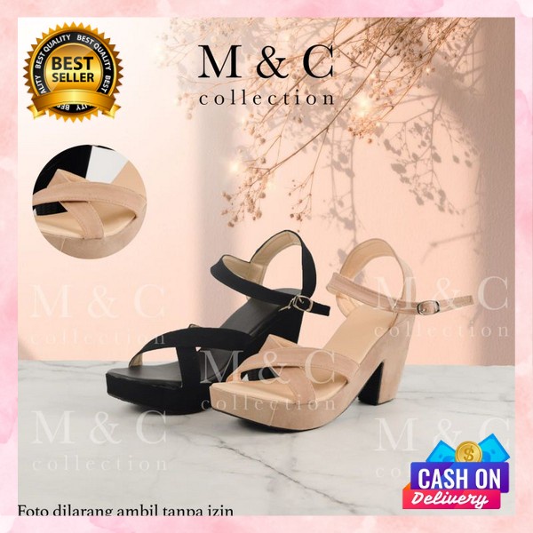 Sendal Hils Wanita Importheels Heals Hak Kaca Tahu Pesta Kondangan Import Sandal Haihils Wanita Terb