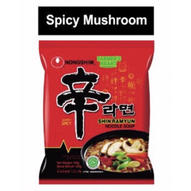 

NONG SHIM SPICY MUSHROOM