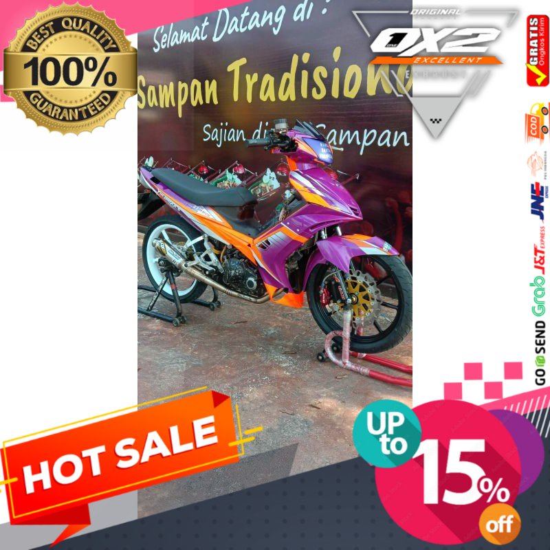 knalpot jupiter mx OX2 racing