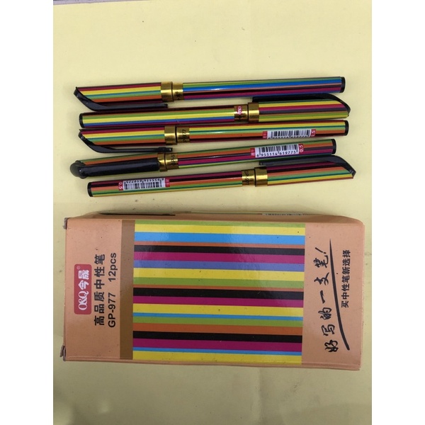 

bolpen Q&Q hitam isi 12 0.5mm GP-977