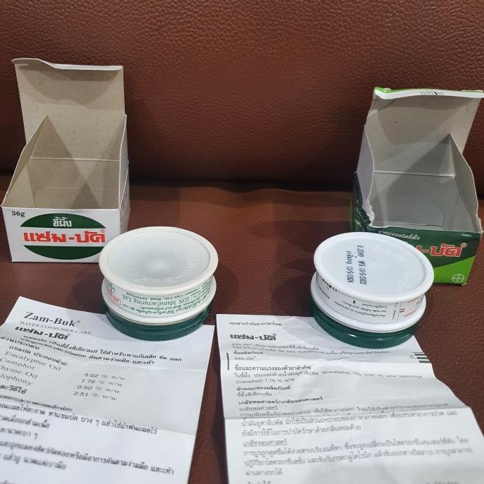 Zambuk Zam-Buk Obat Memar dan Terkilir Original Thailand18gr