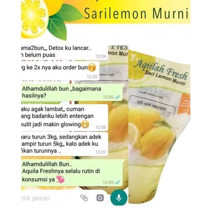 

EXCLUSIVE!AQIILAH FRESH SARILEMON 500ML OMAH LEMON|KD2