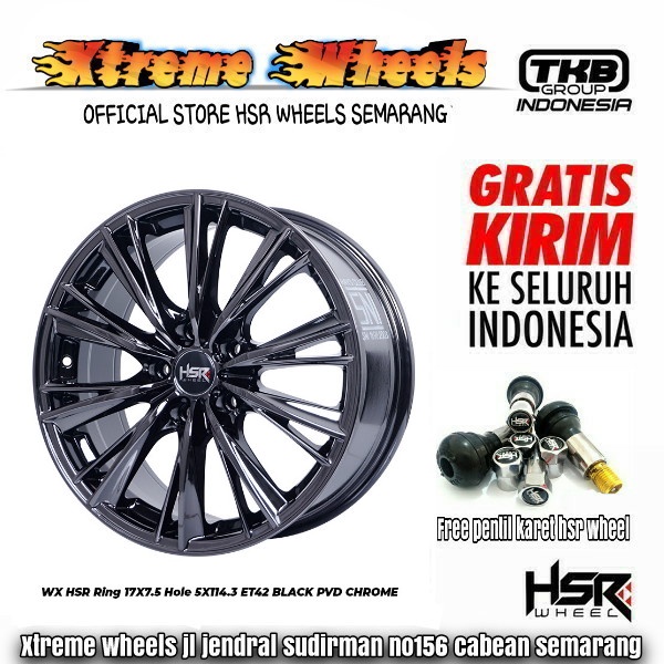 VELG RACING RING 17 LEBAR 7,5 MOBIL ERTIGA GRAND MAX INNOVA HRV RUSH