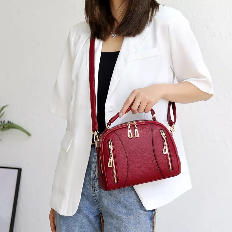 Tas Selempang Wanita Kece Mini Stylis Kekinian 2022 Slempang Import Batam Ori Murah Semi Korea Remaj
