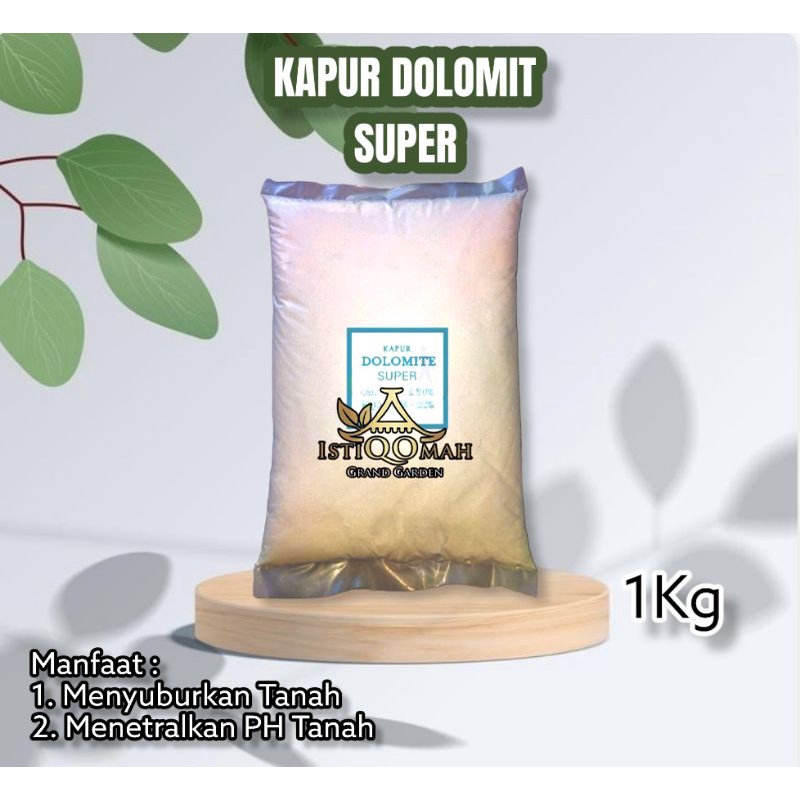 Pupuk Kapur DOLOMITE untuk penetral pH tanah - dolomit super- Kapur Pertanian Dolomit