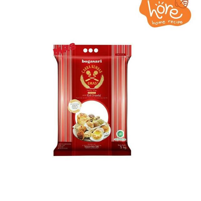 

[KODE PRODUK EKF8E7550] Terigu Cakra Kembar Emas untuk Roti Oriental - 1 KG
