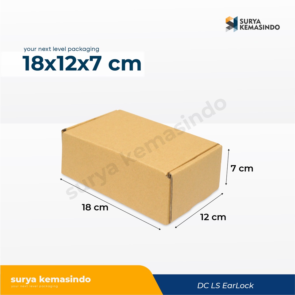 

Box 18x12x7 (MBody) Kardus/Karton/kemasan/paking/polos/Hampers/Boxonlineshop/GiftBox/tinggi7