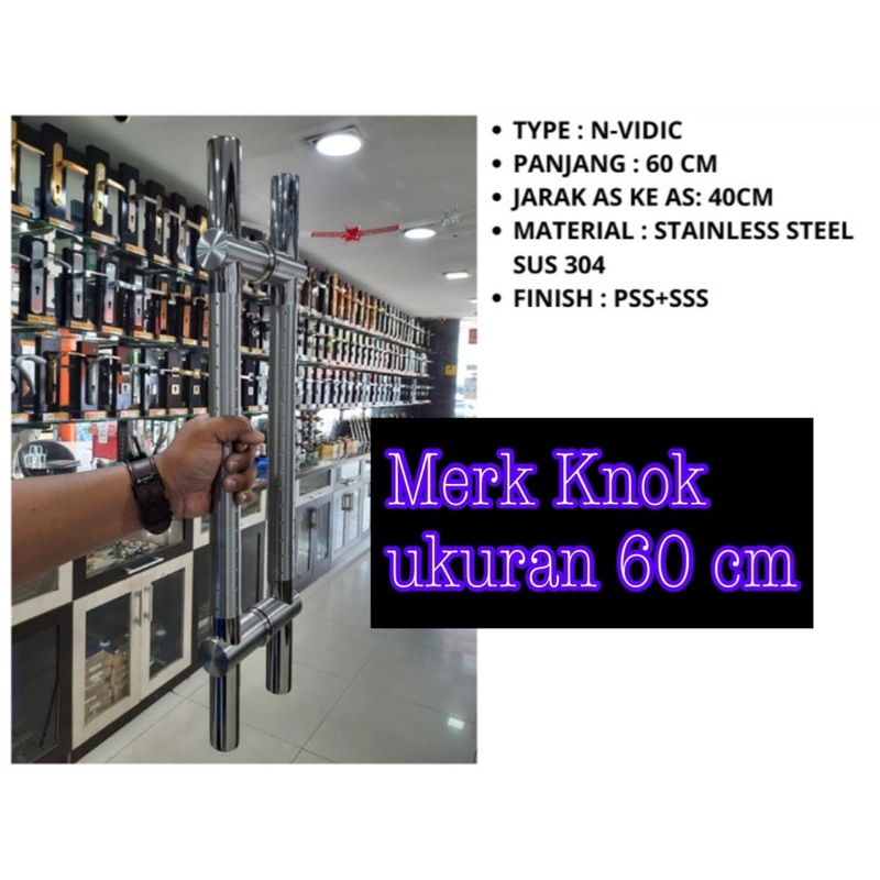 Termurah stok terbatas pull handle 60 cm stainless handle pintu 60 cm pull handle pintu kupu tarung 