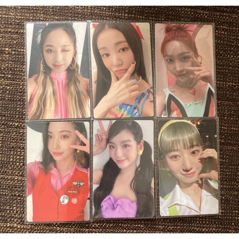 SECRET NUMBER FIRE SATURDAY PC PHOTOCARD OFFICIAL ALBUM LEA SOODAM MINJI ZUU JINNY DITA
